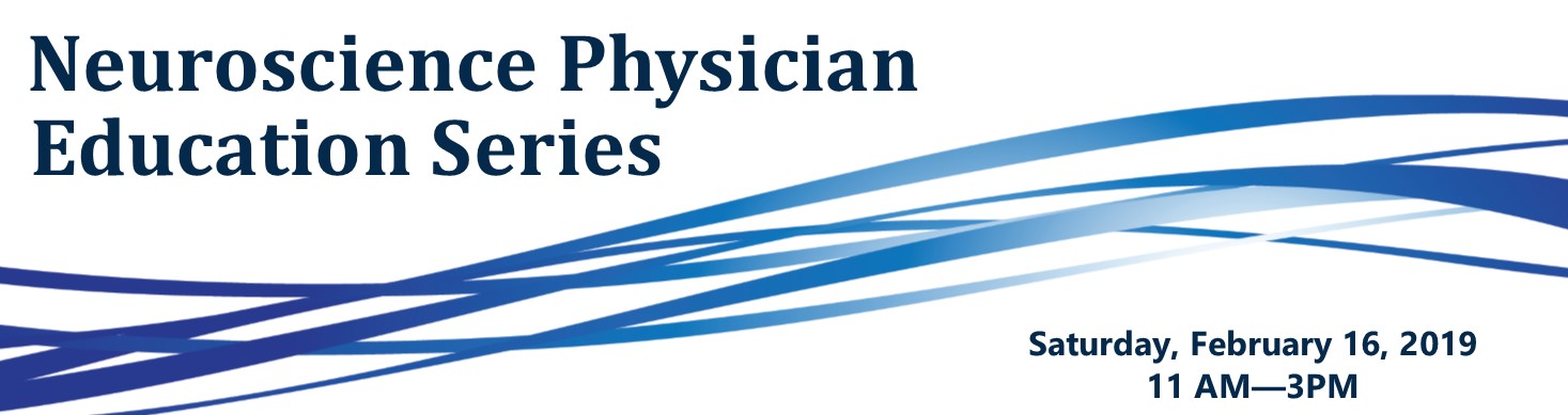 Neuroscience Physician Education Series Banner